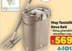 VİP AHMET MOP TEMİZLİK KOVA SETİ fiyat ve kampanya bilgisi